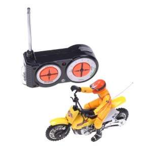 Yellow Mini Remote Control RC MotorCycle Car Bike 2012 