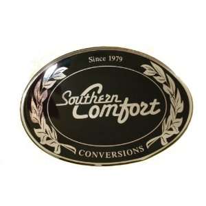  Southern Comfort Conversions Oval Decal (Silver/Black 