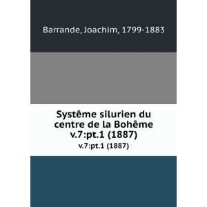   du centre de la BohÃªme. v.7pt.1 (1887) Joachim, 1799 1883