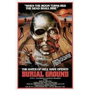  Burial Ground Poster Movie 27x40