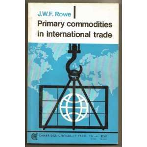  Primary commodities in international trade, Books
