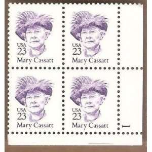  Stamps US Mary Cassatt Sc 2181 MNH VFOG Block Everything 