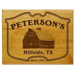  Large Engraved Barn Sign