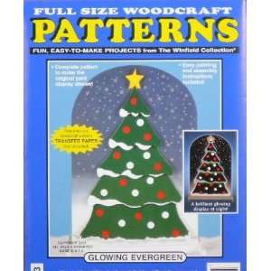  Glowing Evergreen Woodcraft Pattern Patio, Lawn & Garden