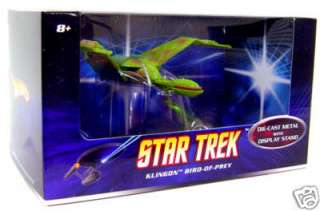   is for the Star Trek KLINGON BIRD OF PREY MATTEL DIE CAST starship