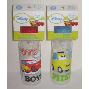   Disney CARS Baby Bottles   Lightning McQueen Car 95 & Luigi Baby