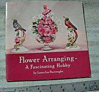 UNUSUAL 1940 Flower Arranging Book by Coca Cola  