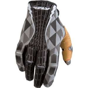  Fly Racing 2012 Kinetic Gloves Black/Gray Small 