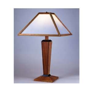  Table Lamps Lennox Ebonized Lamp w/ Ocean Mist Paper Shade 