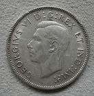 1943 Canada Canadian twenty five cent coin 25 cents