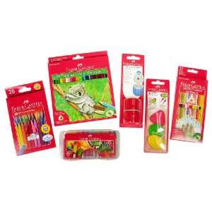  Faber Castell Back To School Kit   Paint and Pencils Toys 