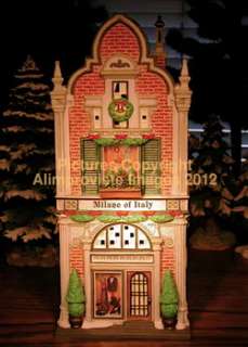 Christmas In The City Dept 56 MILANO OF ITALY 59238 NEW MINT FabULoUs 