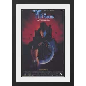 The Pit & the Pendulum 20x26 Framed and Double Matted Movie Poster   A