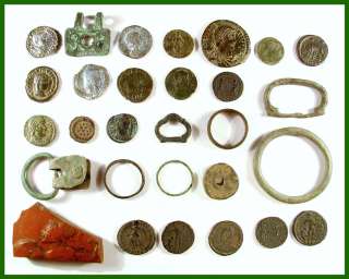 Gorgeous Roman Coins and Artefacts COLLECTORS STARTER SET  
