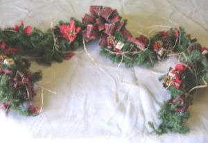 108 New Artificial Christmas Garland Silk Flowers B420  