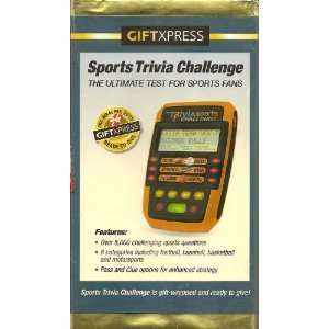   SPORTS TRIVIA CHALLENGE The Ultimate Test for Sports Fans Toys