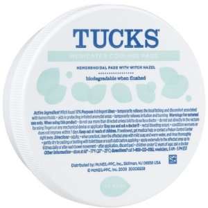 Tucks Hemorrhoidal Pads With Witch Hazel 100 ct (Quantity of 5)