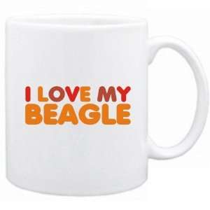  New  I Love My Beagle  Mug Dog