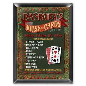  Personalized House of Cards Pub Sign