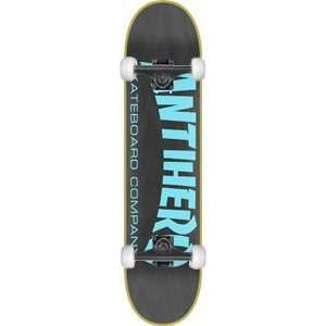   Complete Skateboard   8.5 Black/Blue w/Mini Logos