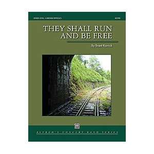  They Shall Run and Be Free Conductor Score & Parts Sports 