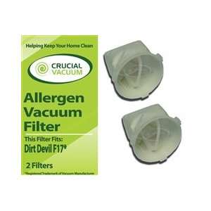 High Quality Replacement 2 Pack Filter Fits Dirt Devil KONE and KURV 
