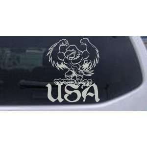 USA Muscle Bald Eagle Military Car Window Wall Laptop Decal Sticker 