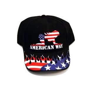  AMERICAN WAY TRUCKERS CAP 1 DOZEN 