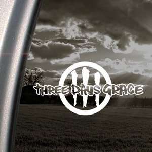 Three Days Grace Decal Rock Band Truck Window Sticker Automotive