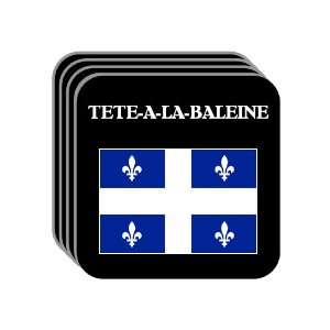  Quebec   TETE A LA BALEINE Set of 4 Mini Mousepad 