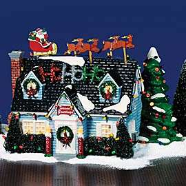 Department 56 The Holiday House Snow Village Christmas Lane  