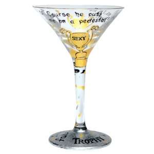    Lolita Love My Martini Glass, Trophy Wife