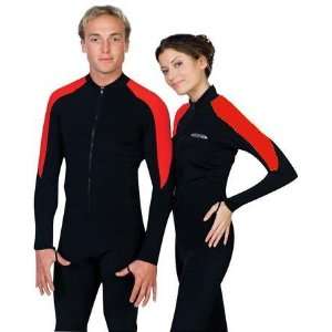 New Tilos Lycra Full Skin Suit for Scuba Diving & Snorkeling (Red 