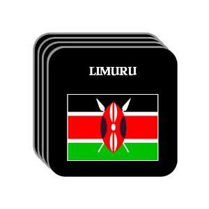 Kenya   LIMURU Set of 4 Mini Mousepad Coasters