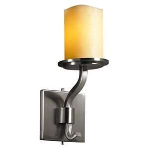 Justice Design Group   CandleAria Sonoma Wall Sconce  R066195   Glass 
