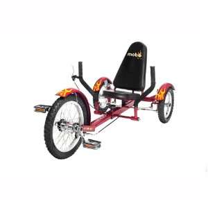  Mobo Triton (Red) The Ultimate 3 wheeled Cruiser (16 