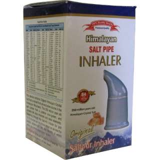 Himalayan Salt Inhaler Pipe Air Respiratory Breathing Aid with Salt 