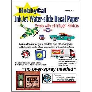   designs HobbyCal Inkjet/Bubble Jet Custom Decal Paper
