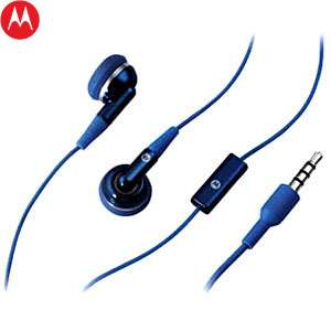 Auriculares azules de los auriculares de MotoROKR EH25 para el ENVÍO 