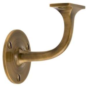  Classic Timeless Solid Brass Handrail Bracket   Antique 