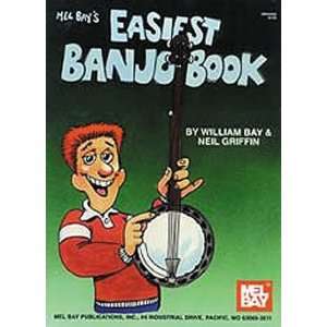  Mel Bay Easiest Banjo Book Musical Instruments