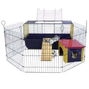  Bird Cages  Small Animal Cage with Playpen CFDS PP454650 