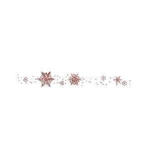   Border Christmas Magic Glitter Cuts Transparent Die Cuts 12/Pkg CM331