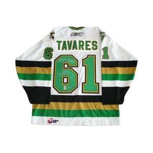 John Tavares Autographed Limited Edition London Knights Stat Jersey