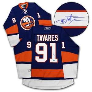 JOHN TAVARES NY Islanders SIGNED RBK Hockey Jersey