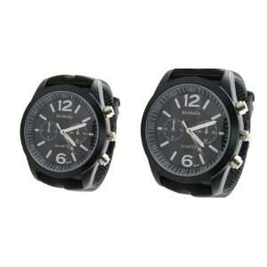   Round Dial Plastic Band Wrist Watch for Ladies