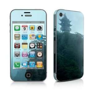 Cloud Temple Design Protective Skin Decal Sticker for Apple iPhone 4 