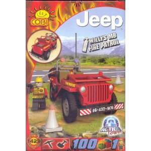  Action Town Jeep Willys MB Fire Patrol (100) Toys & Games