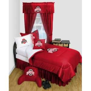  University Buckeyes Dorm Bedding Comforter Set