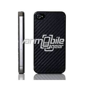 VMG Black Carbon Fiber Design 1 Pc Slim Plastic Back Rear Clip On Case 